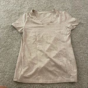 Calvin Klein beige activewear top